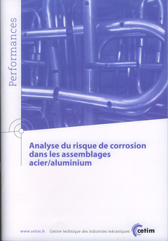 Cover of the book Analyse du risque de corrosion dans les assemblages acier/aluminium (Performances, 9Q112)
