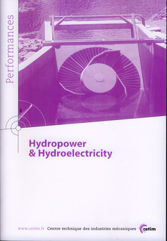 Couverture de l’ouvrage Hydropower & Hydroelectricity (Performances, 9Q134)