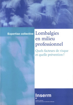 Cover of the book Lombalgies en milieu professionnel. Quels facteurs de risque et quelle prévention ?