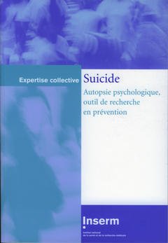 Couverture de l’ouvrage Suicide autopsie psychologique, outil de recherche en prévention