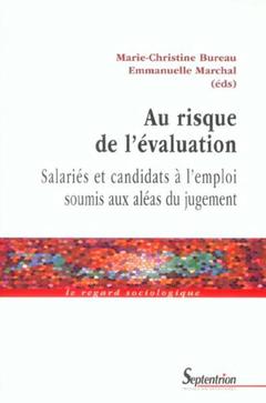 Cover of the book Au risque de l''évaluation