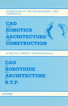 Cover of the book CAO et robotique en architecture et BTP