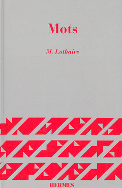 Cover of the book Mots
