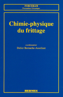 Couverture de l’ouvrage Chimie-physique du frittage