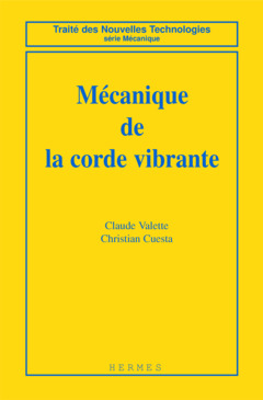 Cover of the book Mécanique de corde vibrante