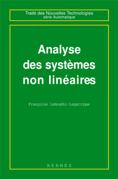 Couverture de l’ouvrage Analyse des systèmes non linéaires