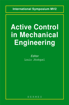 Couverture de l’ouvrage Active control in mechanical engineering