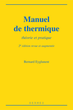 Couverture de l'ouvrage Manuel de thermique