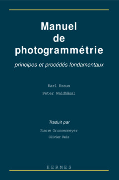 Cover of the book Manuel de photogrammétrie