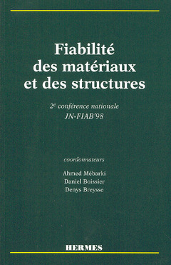 Couverture de l’ouvrage Fiabilité des matériaux et des structures