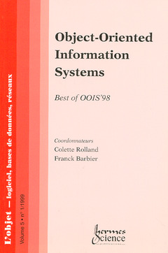Couverture de l’ouvrage Object-oriented information systems best of OOIS 98 (L'objet - logiciels, bases de données, réseaux volume 5 n°1)