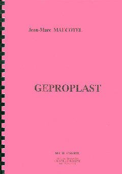 Couverture de l’ouvrage Geproplast
