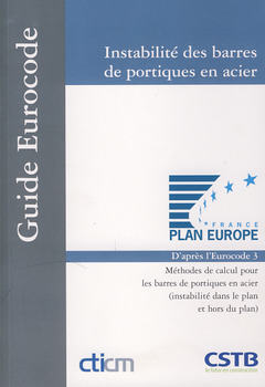 Cover of the book Instabilité des barres de portiques en acier