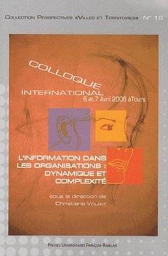 Cover of the book INFORMATION DANS LES ORGANISATIONS