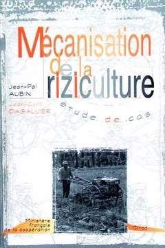 Couverture de l’ouvrage Mécanisation de la riziculture