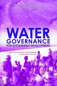 Couverture de l’ouvrage Water governance for sustainable development