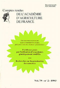 Cover of the book Problèmes posés par l'utilisation d'organismes génétiquement modifiés Recherches sur la germination des semences (Vol.79 - N°2 - 1993)