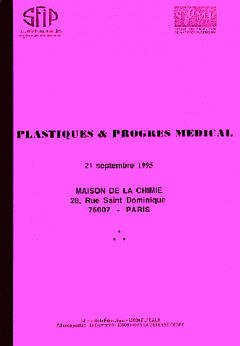 Couverture de l'ouvrage Plastiques et progrès médical