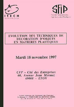 Cover of the book Evolution des techniques de décoration d'objets en matières plastiques