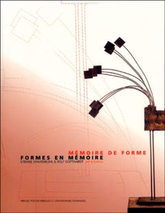 Couverture de l’ouvrage Mémoire de forme, formes en mémoire