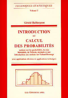 Cover of the book Introduction au calcul des probabilités (Techniques statistiques Vol 2)