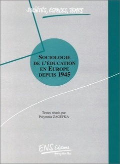 Couverture de l’ouvrage Sociologie de l'éducation en Europe depuis 1945