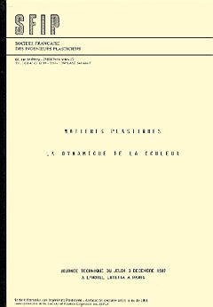 Cover of the book Matières plastiques : dynamique de la couleur