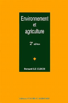Couverture de l’ouvrage Environnement et agriculture