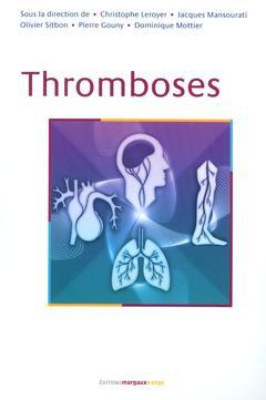 Couverture de l'ouvrage Thromboses