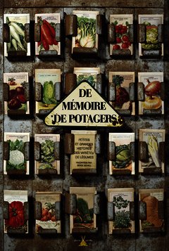 Couverture de l’ouvrage De mémoire de potagers : petites & grandes histoires des variétés de légumes