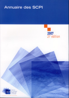 Cover of the book Annuaire SCPI 2011