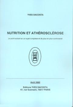 Couverture de l’ouvrage Nutrition et athérosclérose