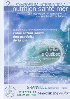 Couverture de l’ouvrage Deuxième symposium international nutrition santé mer. Valorisation santé des produits de la mer (23 & 24 sept. 2003)