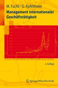 Cover of the book Management internationaler geschäftstätigkeit (2nd ed )