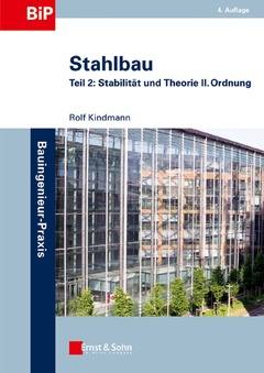 Cover of the book Stahlbau : teil 2: stabilität und theorie ii ordnung