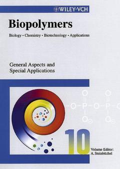 Cover of the book Biopolymers. Volume 10 : General aspects & special applications