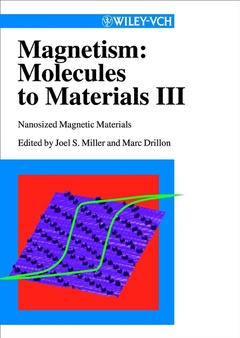 Couverture de l’ouvrage Magnetism : molecules to materials, volume 3 : nanosized magnetic materials