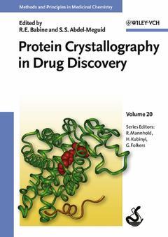 Couverture de l’ouvrage Protein crystallography in drug discovery