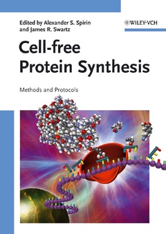 Couverture de l’ouvrage Cell-free protein synthesis - methods and protocols