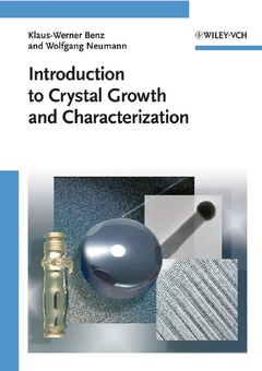 Couverture de l’ouvrage Introduction to Crystal Growth and Characterization