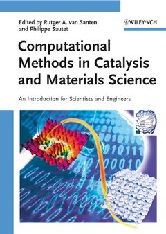 Couverture de l’ouvrage Computational Methods in Catalysis and Materials Science