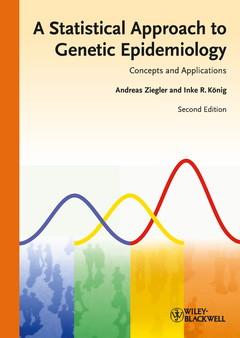 Couverture de l’ouvrage A statistical approach to genetic epidemiology