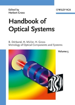 Couverture de l’ouvrage Handbook of Optical Systems, Volume 5