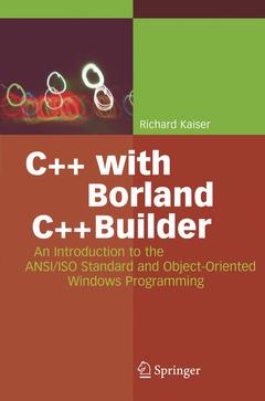 Couverture de l’ouvrage C++ with Borland C++ builder (with CD-ROM)