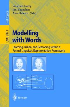Cover of the book Modelling with Words