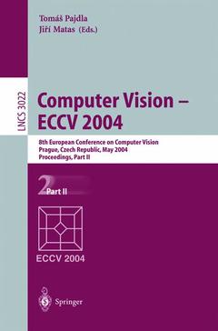 Couverture de l’ouvrage Computer Vision - ECCV 2004