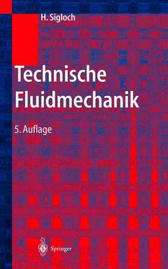 Couverture de l’ouvrage Technische fluidmechanik (5th ed )