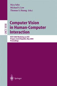 Couverture de l’ouvrage Computer Vision in Human-Computer Interaction