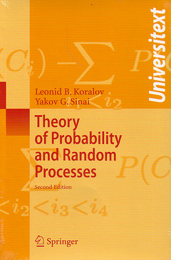 Couverture de l’ouvrage Theory of Probability and Random Processes