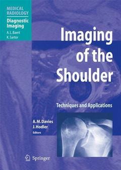 Couverture de l’ouvrage Imaging of the shoulder: techniques and applications